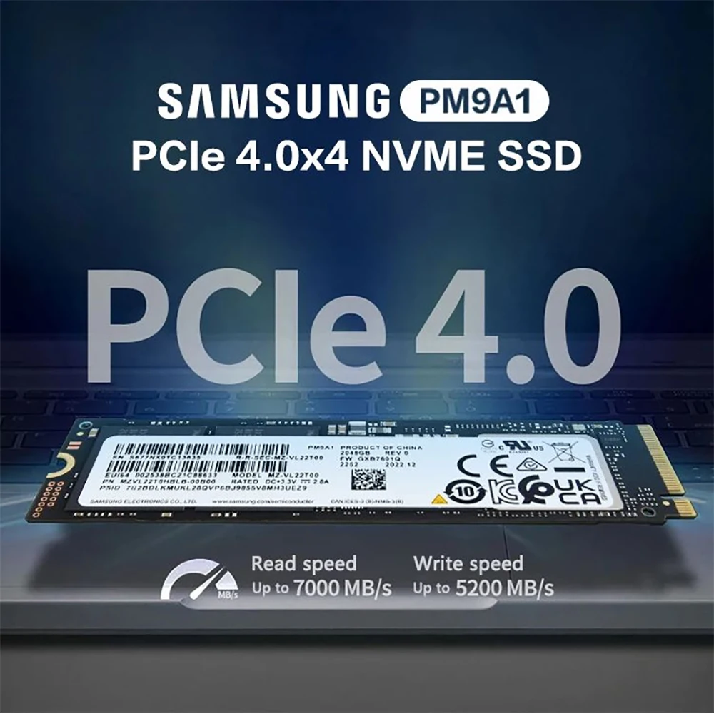 Oem Ssd Samsung Для Dell Hp Lenovo — M.2 2280 Nvme Pcie 4.0 Твердотельный Накопитель 256 Гб 512 1 Тб 2