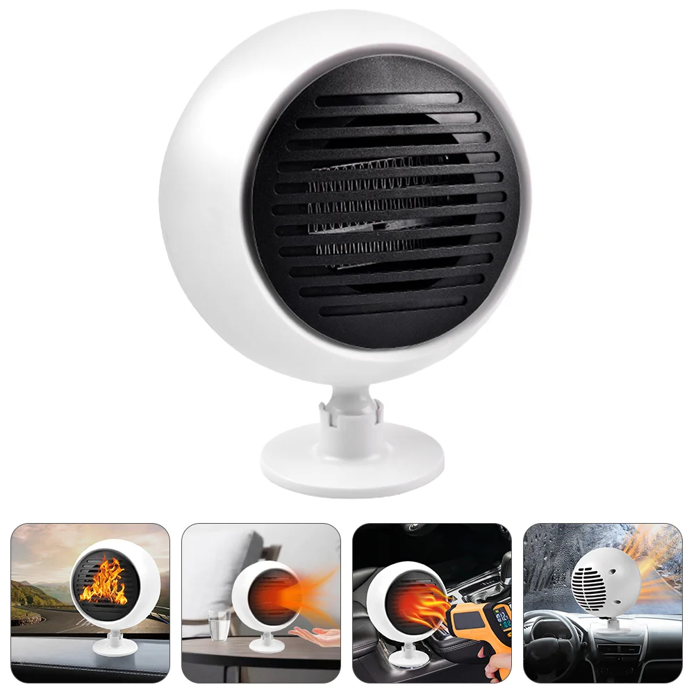 

1pc Useful Portable Vehicle Defogging Tool Windshield Defroster Car Heater