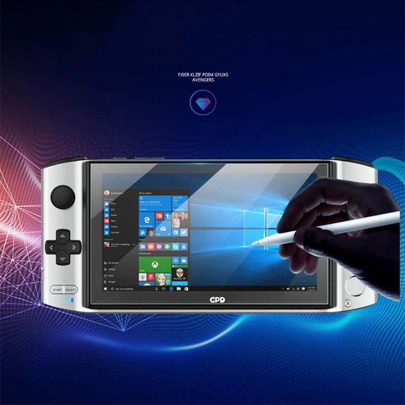 2.5D Clear Screen Protector for GPD Win 3 Handheld Game Machine Anti Blue Tempered Glass For GPD Win3 Laptop 5.5 Inch Glass Film