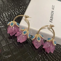 bilincolor fashion cute flower earring for women