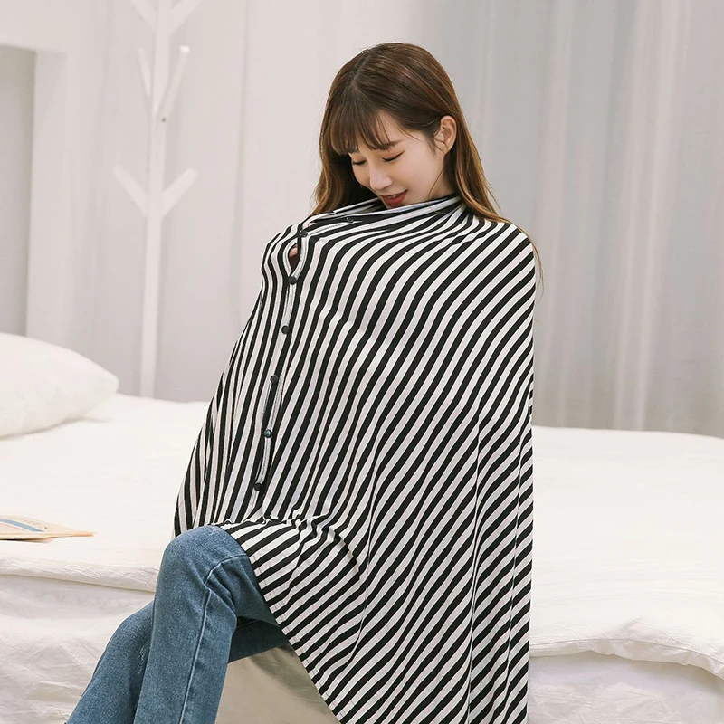 Maternity Breastfeeding Cloth Mom Nursing Towel Infant Breast Feeding Cover 360 Cradle Capes Blanket Baby