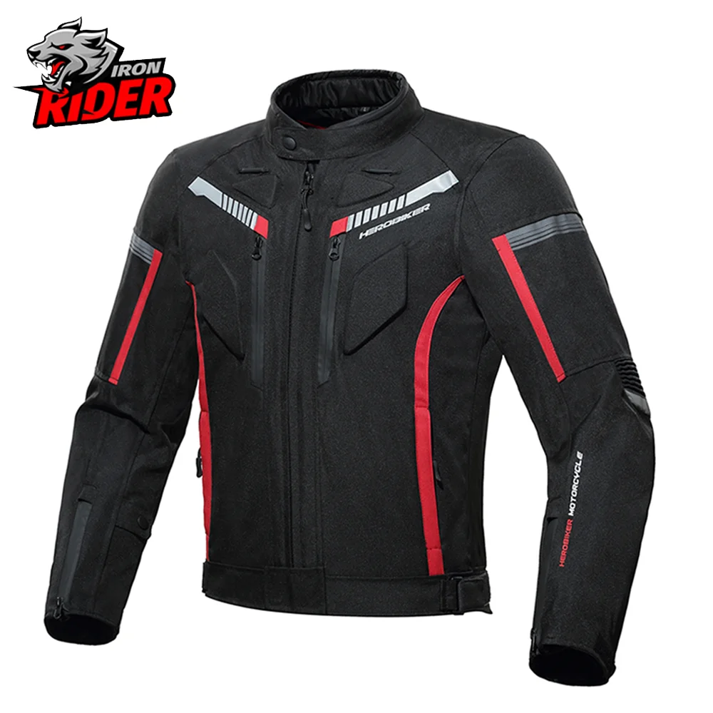 Водонепроницаемая Мотоциклетная Куртка Светоотражающая Гоночная Защитная