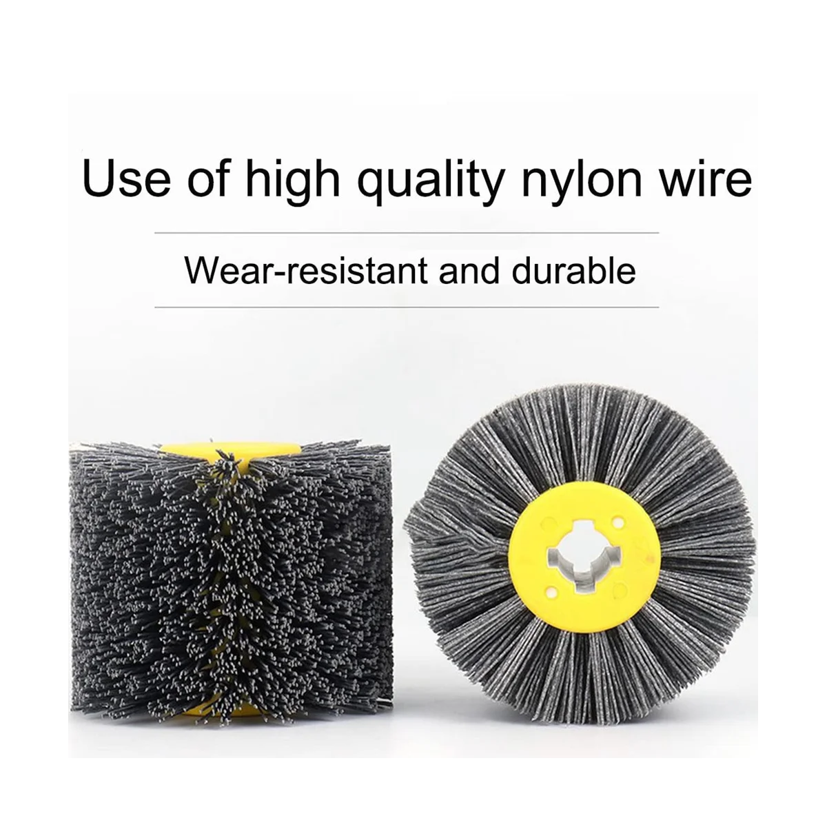 Абразивное нейлоновое колесо для рисования зернистость 120 мм x 100 плоской и