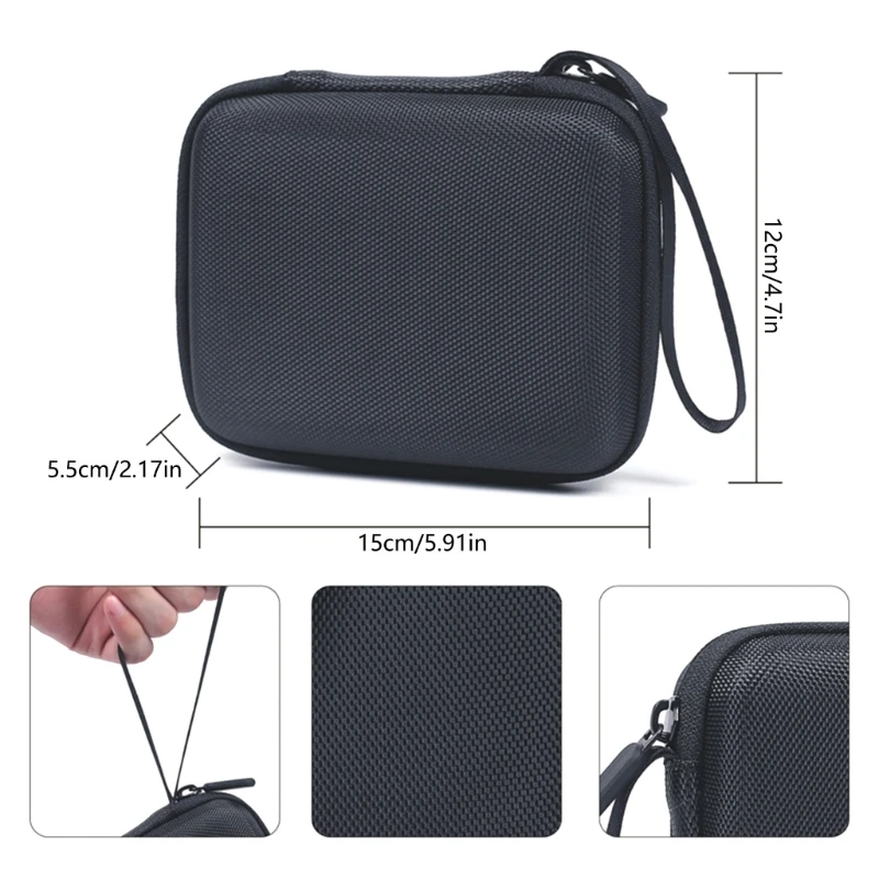 F1FD Водонепроницаемая сумка для медиаторов держатель хранения органайзер