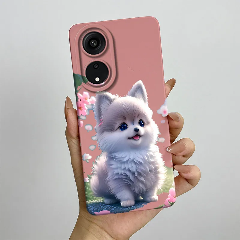 For OPPO A98 CPH2529 Case Capa for F23 CPH2527 Silicone Soft Phone Funda Sweet Painted Printed Protective Back Cover Coque