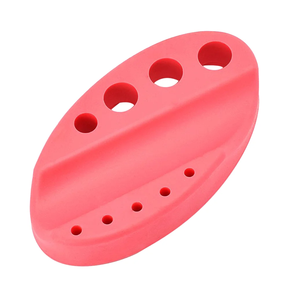 

Cupink Holder Pigment Stand Rack Rubber Silicone Holes Shelf Microblading Makeup Accessories