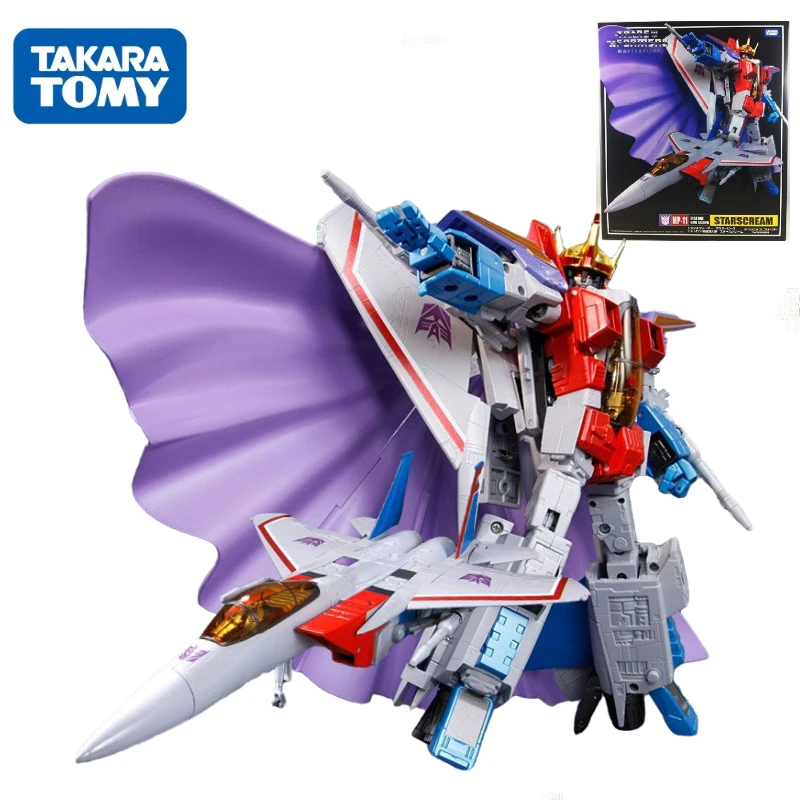 

Original Takara Tomy Ko Tkr Transformers Mp Seriesversion Mp11 Crown Crowned Starscream Pvc Action Figure Model Gifts Kids Toy