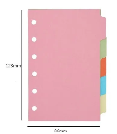 

Разделители для книг Coliky A4 A5 B5 A6 A7