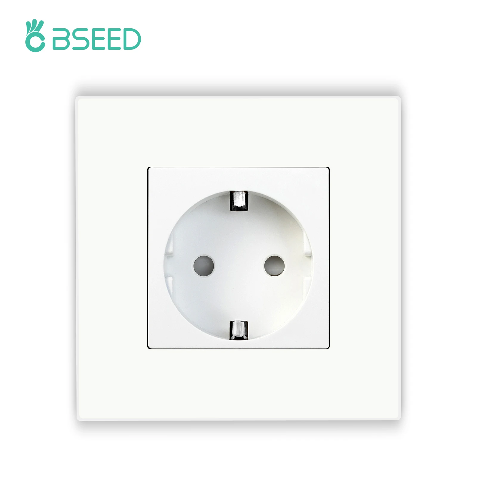 Фото Настенная розетка BSEED M1 серии EU, розетки USB Type-C, розетки с двойной пластиковой рамкой, тройные вилки питания, защита детей 16A №3