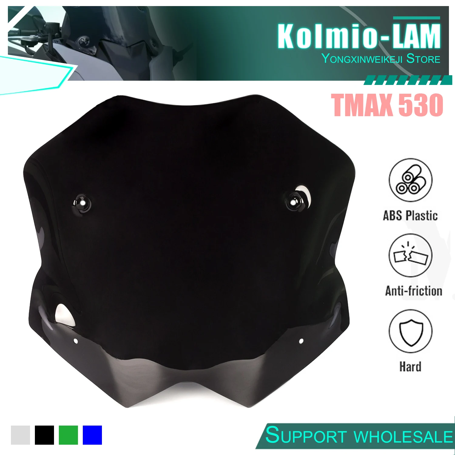 

Подходит для YAMAHA 2012 - 2016 T-max 530 Tmax 530 52 см ветровое стекло Tmax530 фотодефлекторы 530 2013 2014 2015