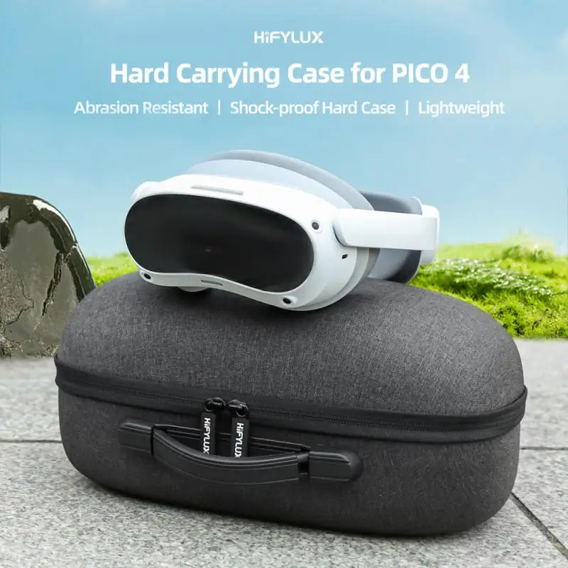 

Elite Head Strap Storage Box For PICO 4 VR Glasses Travel Carrying Case EVA Portable Box For Pico 4 Bag Shoulder Diagonal Bag