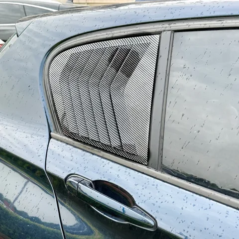 Для Bmw F20 1Series 118i 120i 2011-2019 спойлер на боковое окно, разделитель, накладка на заднее треугольное жалюзи, солнцезащитный козырек на окно, тюнинг