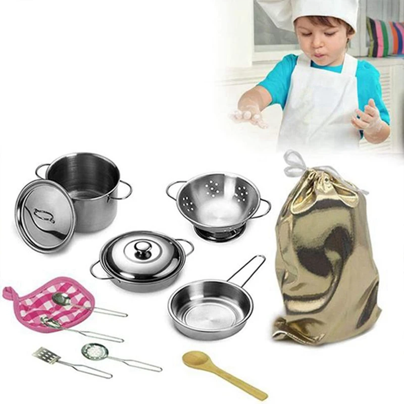 12 шт. кастрюли и сковороды из нержавеющей стали