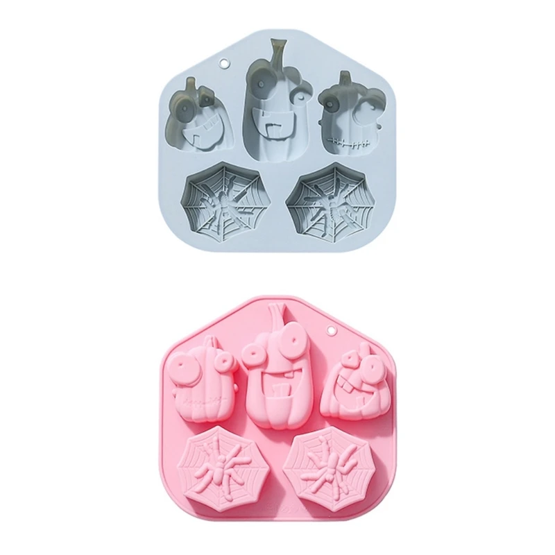 

3D Хэллоуин серия кухонная форма для выпечки силиконовые инструменты для украшения тортов Женская силиконовая форма для печенья