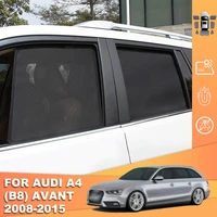 for audi a4 b8 avant allroad 2007 2015 magnetic car sunshade front windshield frame curtain baby rear side window sun shades