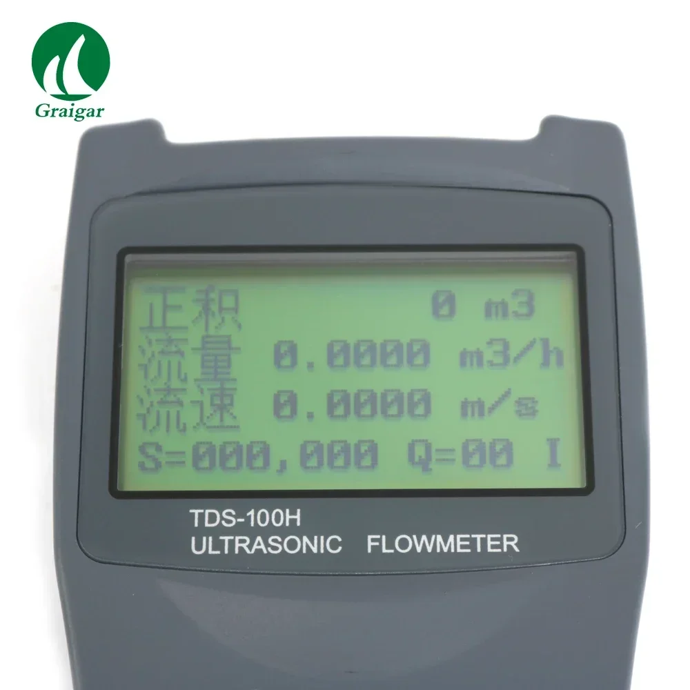 TDS-100H-M2 Портативный ультразвуковой расходомер жидкости DN50-700 мм