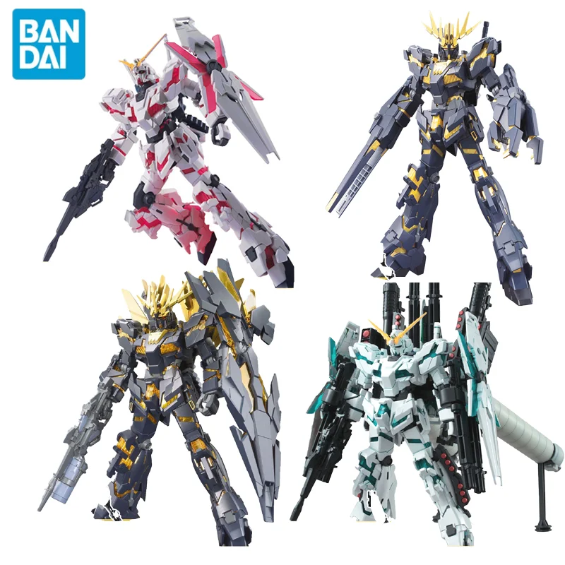 

Оригинальная модель Bandai Аниме Гундам, модель HGUC, полная защита, единорог Gundam, единорог