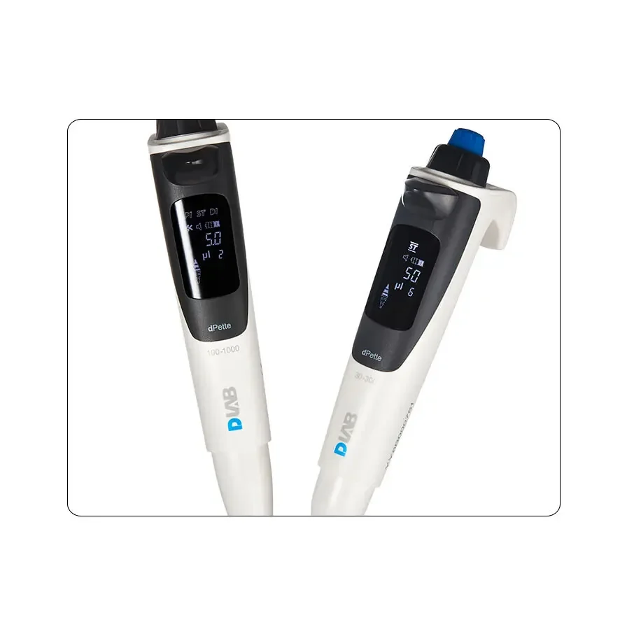 Электрическая пипетка DLAB dPette+ Одноканальная многодиапазонная Лабораторное