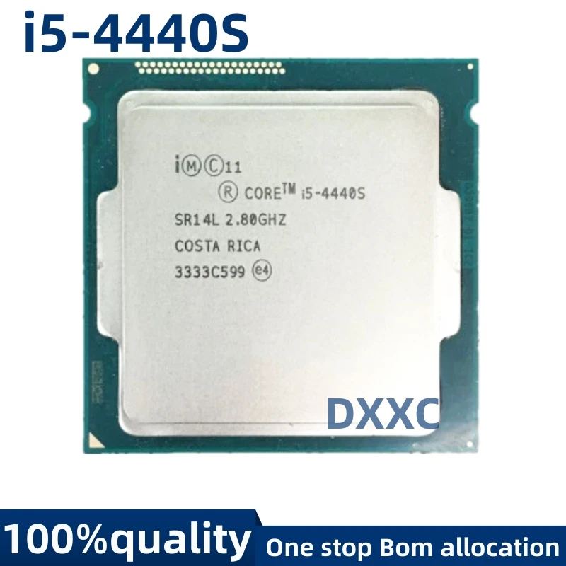 

For Intel Core i5-4440S I5 4440S SR14L CPU 2.80GHz 6M 65W 22nm LGA1150 Quad-core Desktop Processor