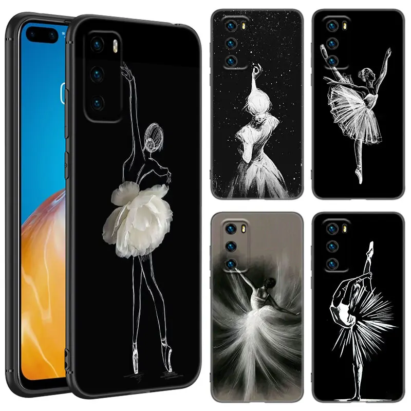 Чехол силиконовый для Huawei P10 P20 P30 P40 Lite P50 P60 Art P50E P Smart Z 2018 2020 2021 Pro 2019