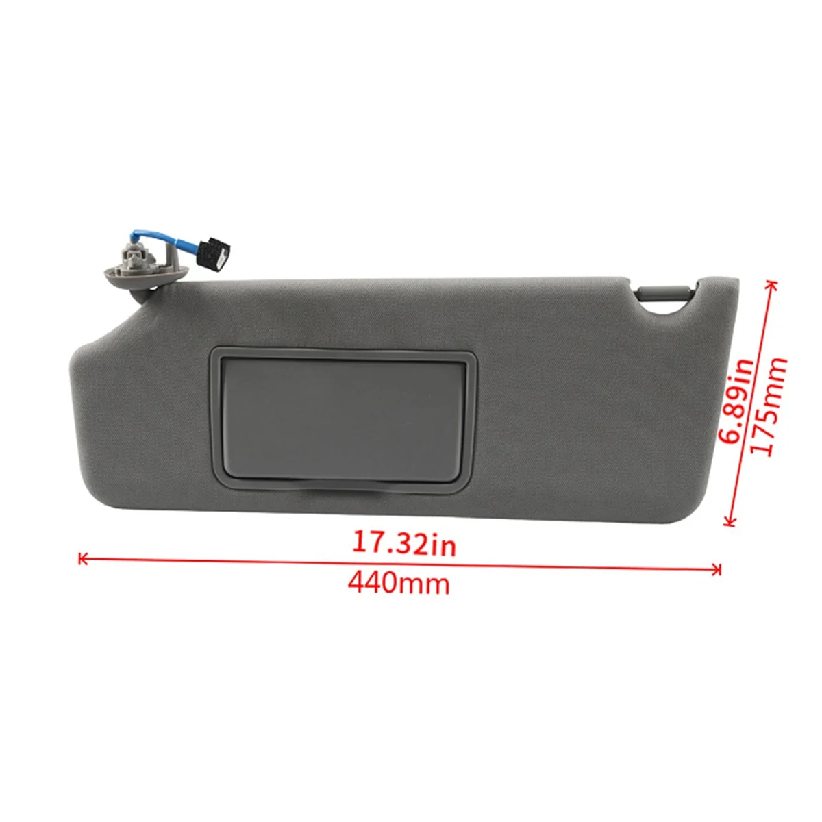 Левый солнцезащитный козырек со стороны водителя и подсветкой для макияжа Honda Pilot