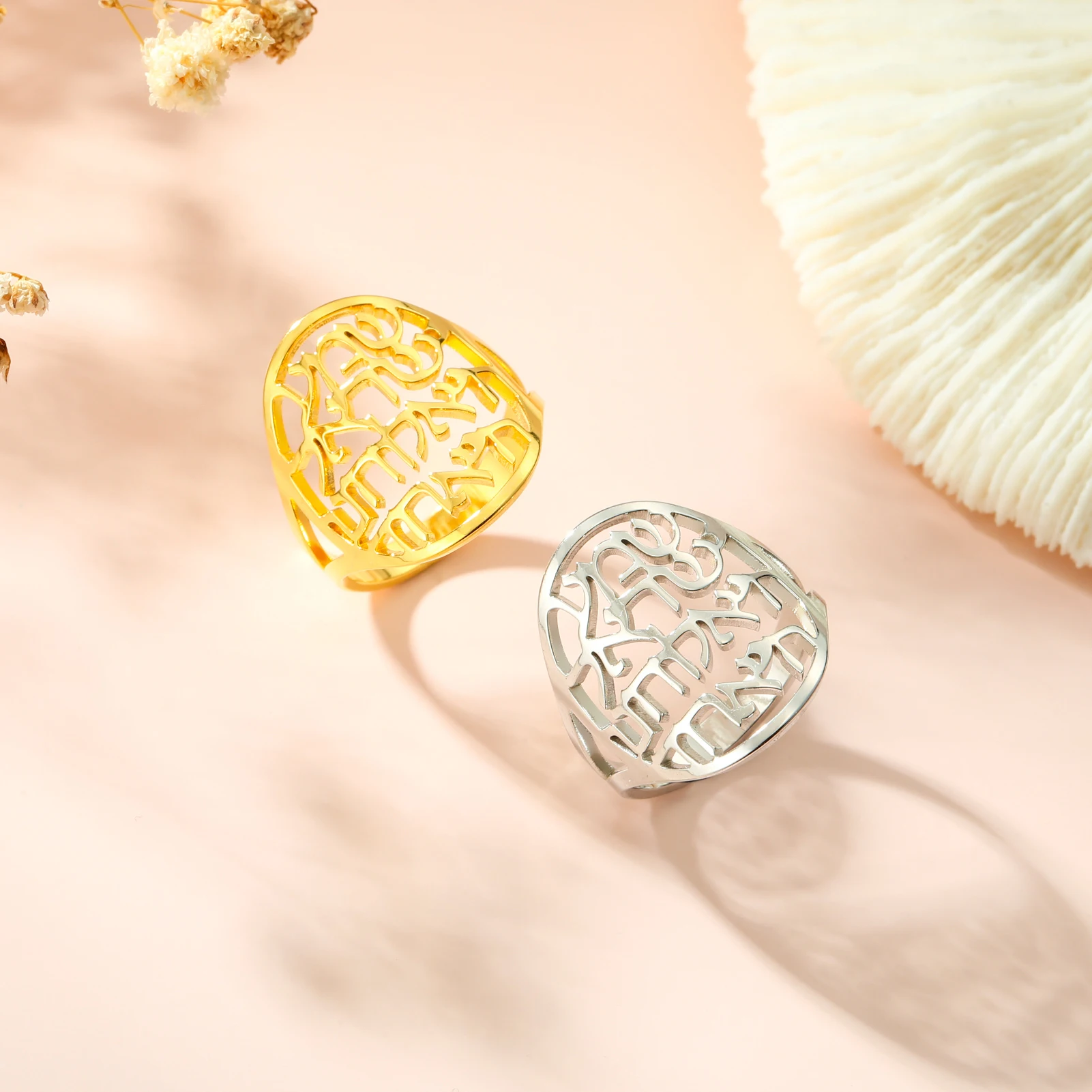 Кольцо Dreamtimes Shema из нержавеющей стали