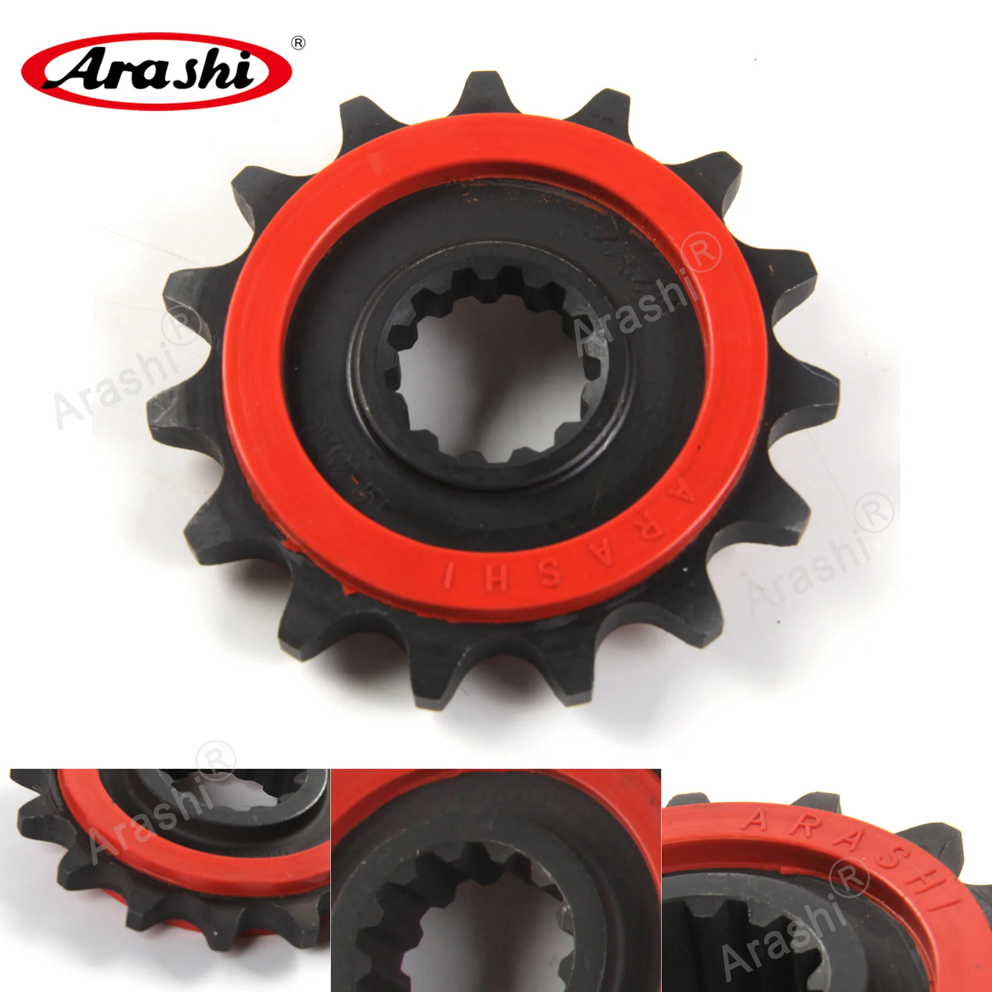 

Передняя резиновая Звездочка для мотоцикла 525 Chain 17T для KAWASAKI KLV1000 2004-2006/NINJA ZX-10R 2004-2020 ZX10R 2005 2006