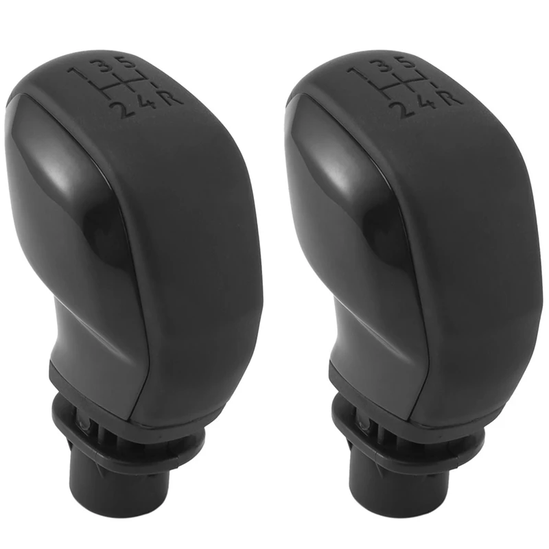 

2X Manual Car 5 Speed Gear Stick Shift Lever Head Ball For Peugeot 208/301/2008/308 Citroen C2/C3/C4/C-Elysee