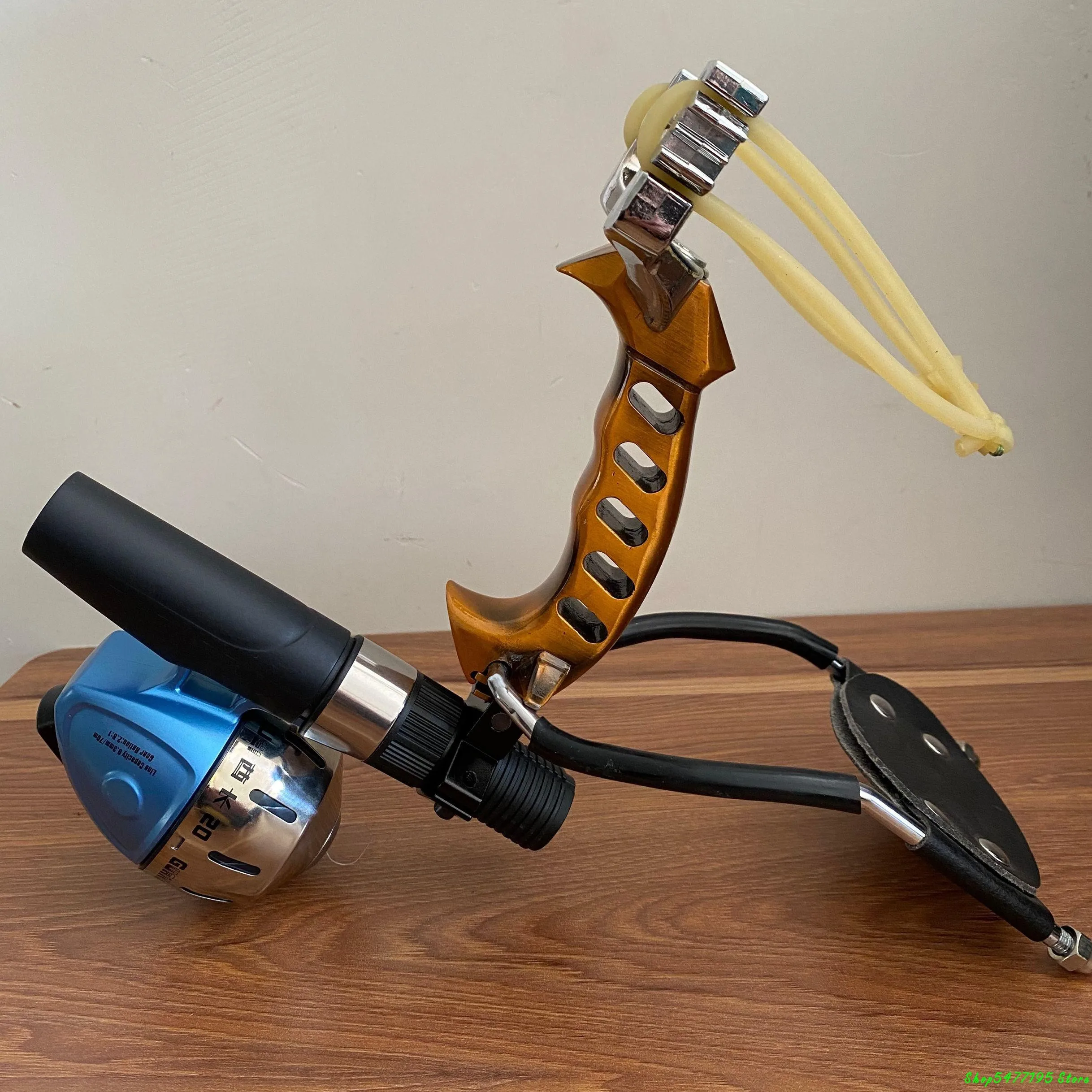 Рогатка для охоты на открытом воздухе катапульта 3 нити рыбалки спорта дикой -