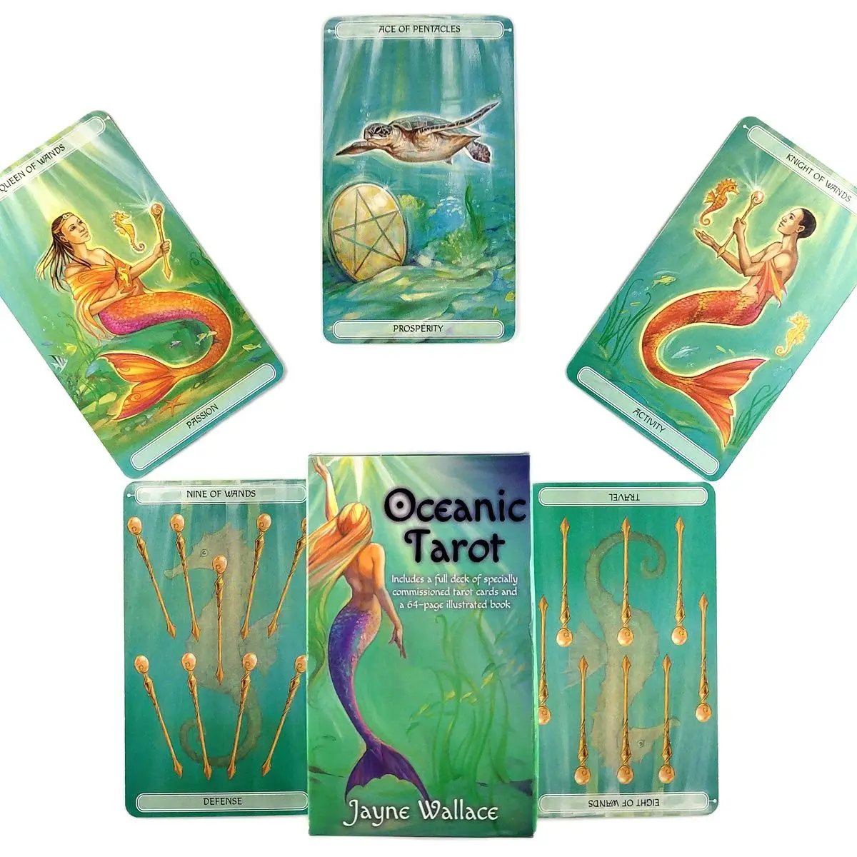 

Новые высококачественные морские карты Таро для ознакомления о удаче доска для гадания настольная игра с PDF руководством для игры друзей