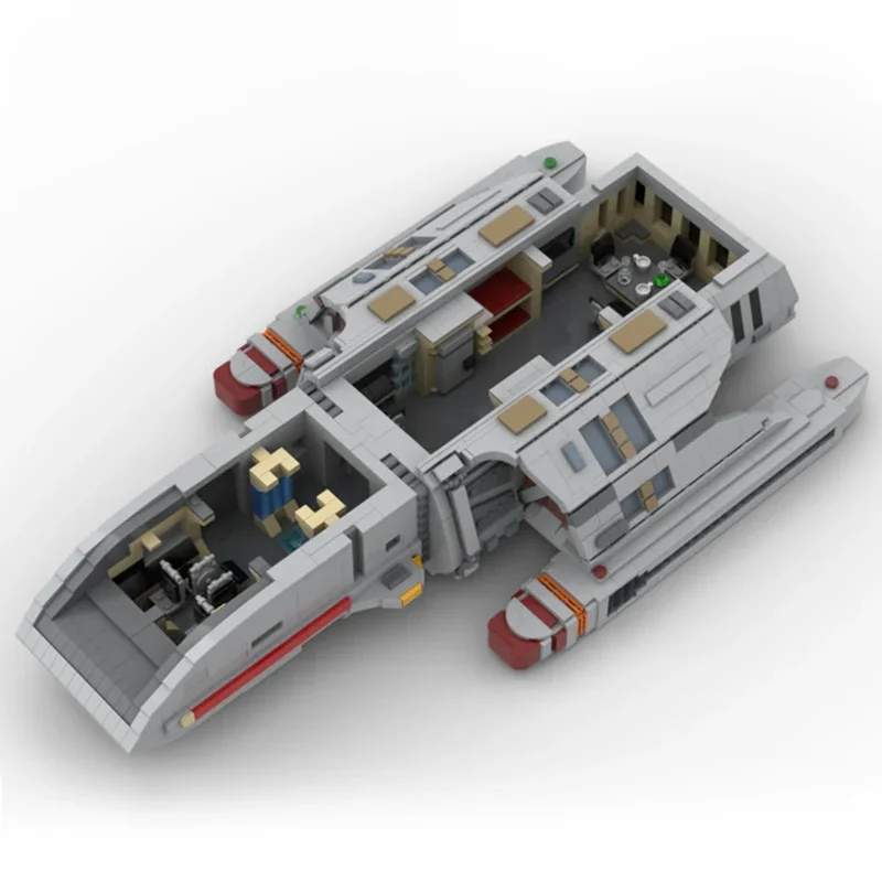 Звездный Фильм модель Moc строительные блоки USS Флот технологии Runabout модульные