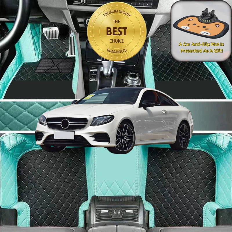 Фото Подходит для Mercedes-Benz E-Class AMG Coupe 2017-2023, автомобильные коврики, автомобильные аксессуары, автомобильные коврики, левый/правый руль №1