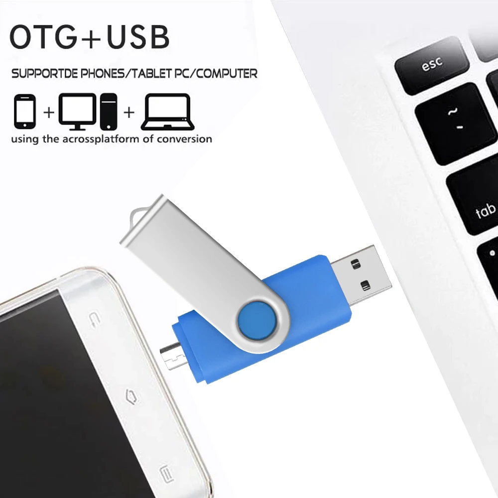 3 в 1 флеш-накопитель OTG USB 2 0 64/32/16/8/4 ГБ | USB-накопители