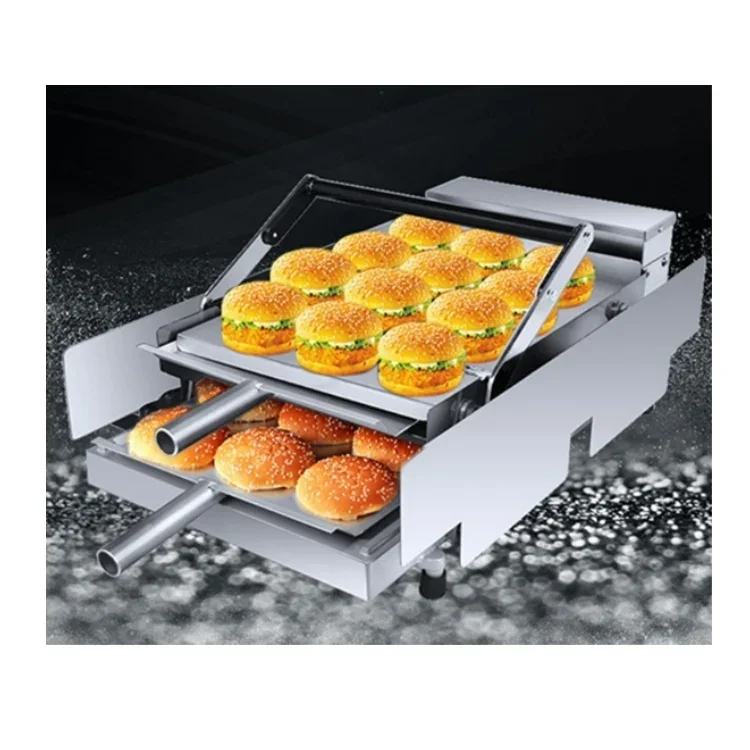 Китай оптовая продажа пресс для гамбургеров машина выпечки хлеба