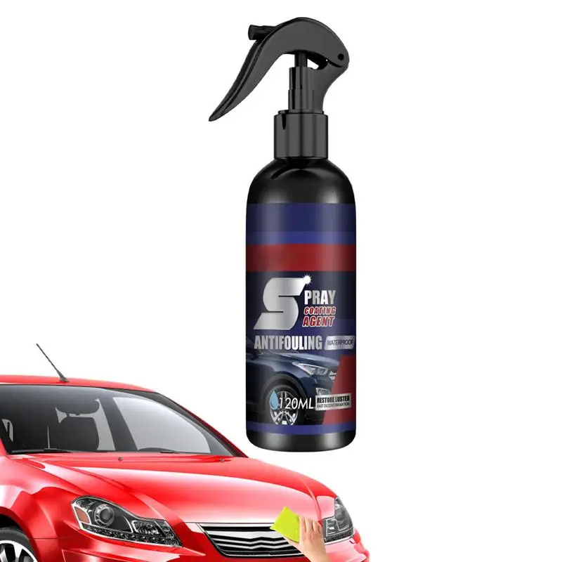 

120ml Ceramic Car Coating Quick Detail Spray Extreme Hydrophobic Coating For Vehicles Quick Coat Polymer Detail Protection