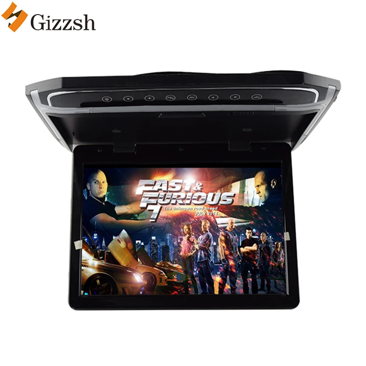 

Android 9.0 System Car Roof Mount Flip Down 13.3 Inch Roof Monitor 2G+16G Car Entertainment