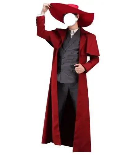 Athemis Vampire Hunter Косплей Hellsing Alucard костюмы крутой мужской костюм содержит длинное