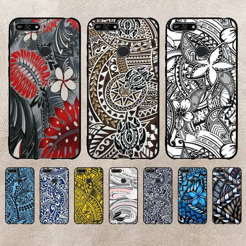 

Maori Polynesian Samoan Tribal Phone Case For Xiaomi 11 10 12Spro A2 A2lite A1 9 9SE 8Lite 8explorer F1 Poco 12S Ultra Cove
