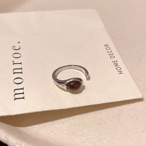 MOONBIFFY Винтажные кольца с Тигровым глазом