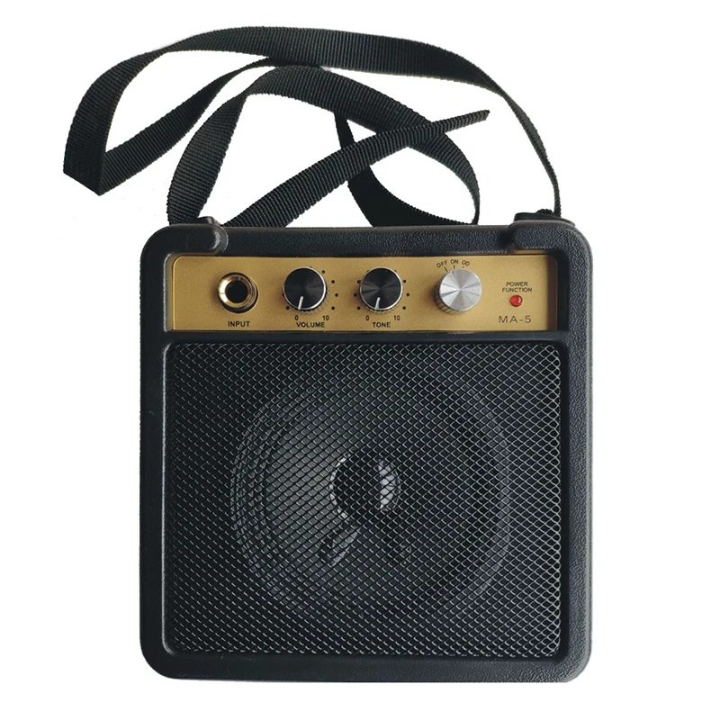 

5W Mini Guitar Amplifier Guitar Amp With Back Clip Speaker Guitar Accessories For Acoustic Electric Guitar Violin Sound
