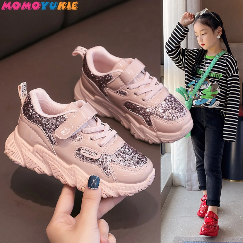 

Spring Autumn Kids Teens Sneakers Shoes for Girls Sport Child Leisure Tenis Infantil Casual Warm Fashion Running Shoes Boy 26-37