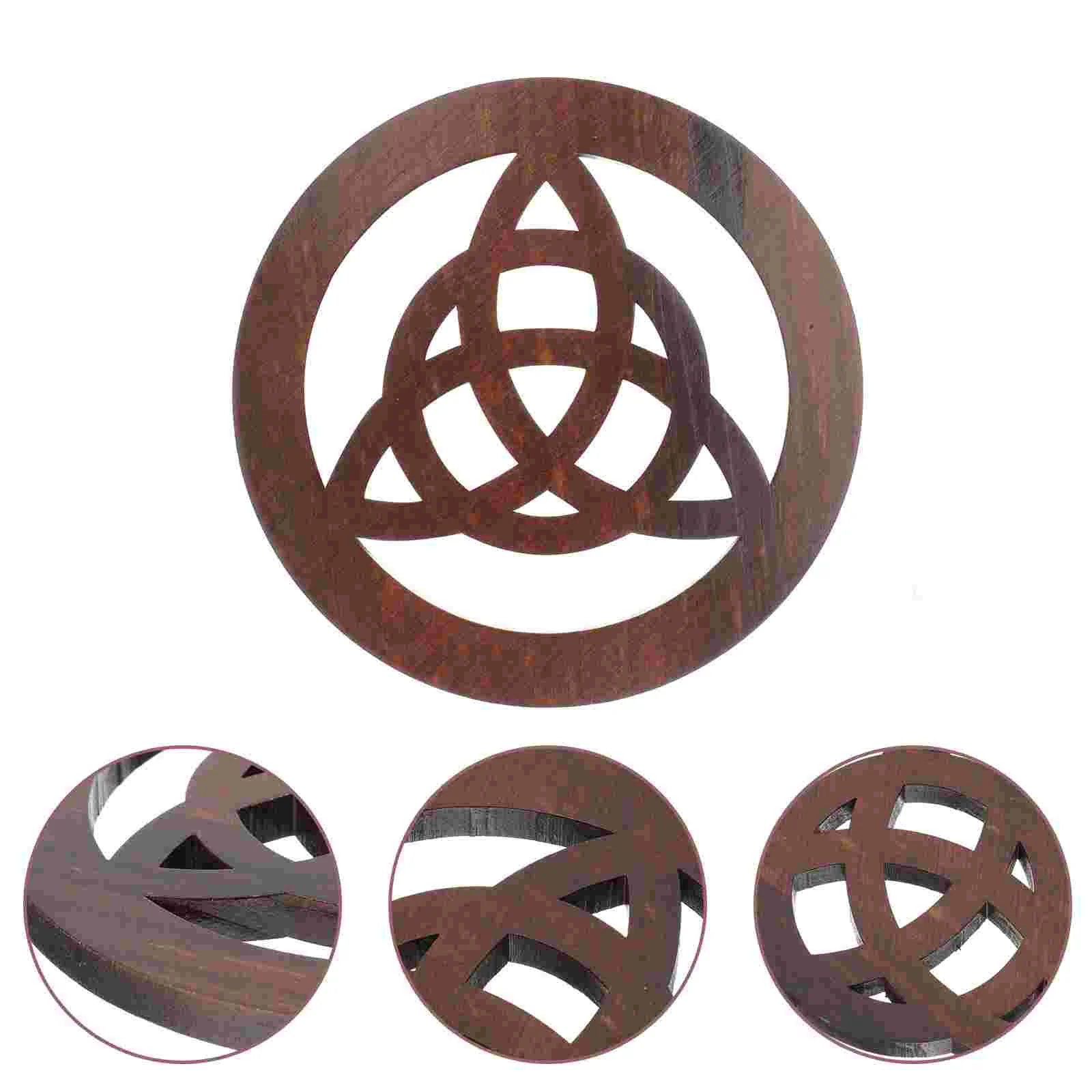 Алтальная плитка деревянная стена пентаграмкельтские украшения куклы