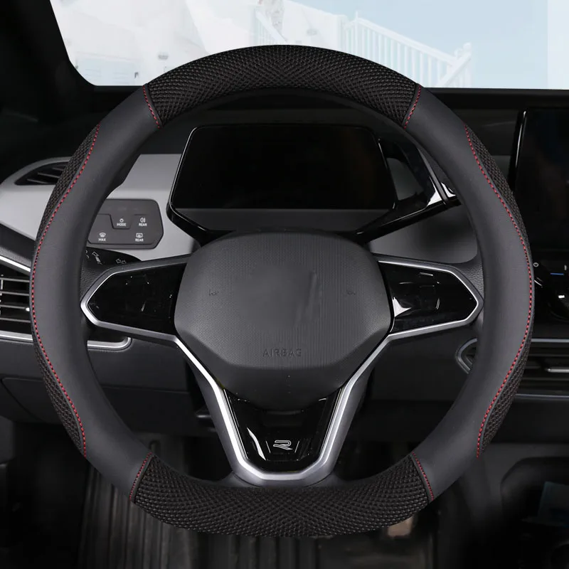 Ледяной шелк кожа D-образная искусственная для VW Golf 8 MK8 VIII R Gti 2019-2022 Tiguan 2020 2022