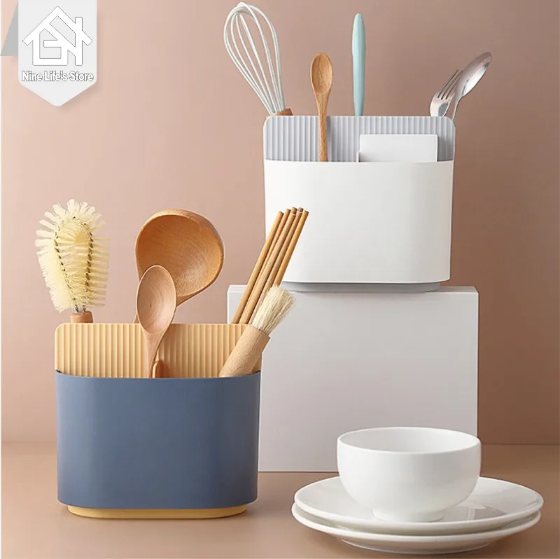 

Draining Chopsticks Cage Container Removable Tableware Rack Knife Fork Spoon Tableware Storage Rack Kitchen Storage Kitchen