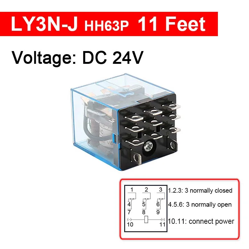 Микро электромагнитное реле LY2NJ HH62P, миниатюрная катушка, электронное реле общего назначения для лампы HH63P HH64P светодиодный 10A