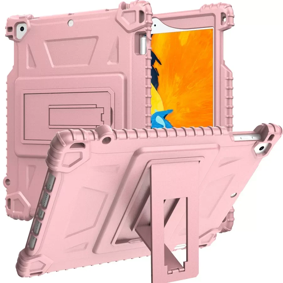 

Silicone Case For IPad 2 3 4 9.7 IPad 5 IPad 6 IPad 9.7" 2017 2018 Shockproof Protective Tablet Holder Case For IPad Pro 9.7