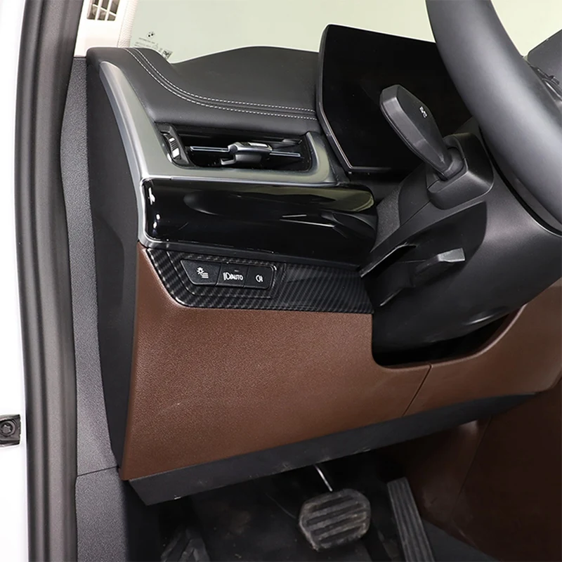 Для BMW X1 U11 2023 2024 крышка переключателя автомобильной фары рамка отделка наклейка