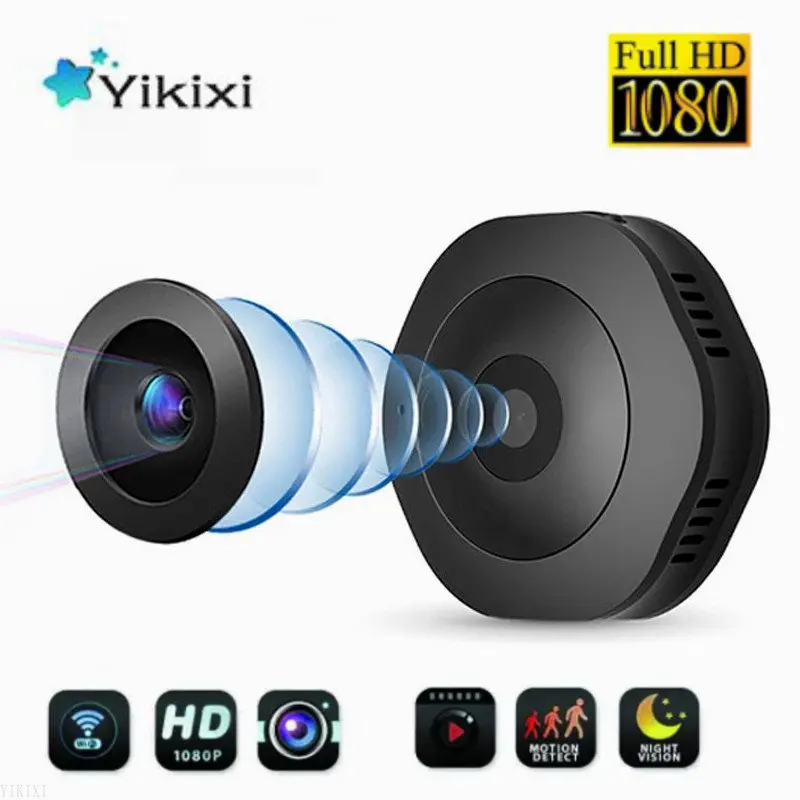 

Мини-камера видеонаблюдения H6, 1080P, Wi-Fi, с датчиком движения