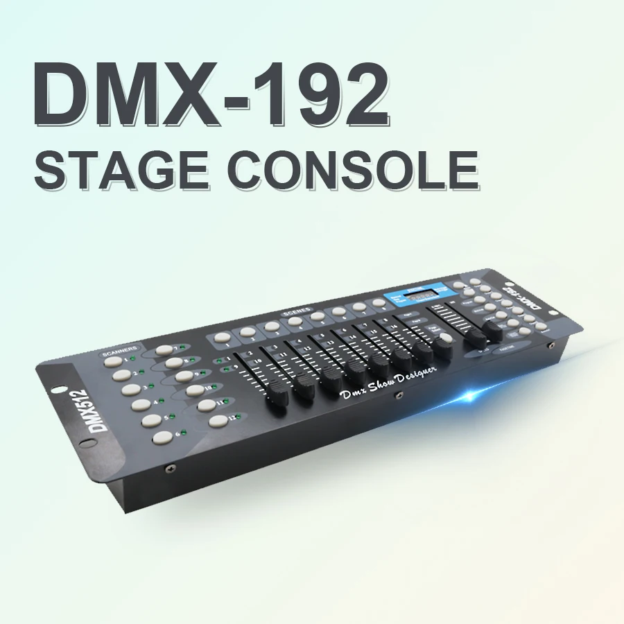 Консольный контроллер DMX DMX512 для ссветильник 192 сценической вечеринки консоль