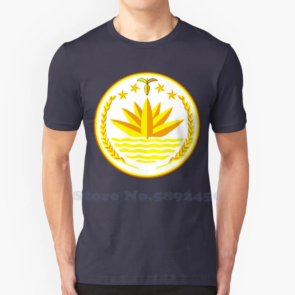 

Bangladesh Unisex Clothing 2023 Streetwear Printed Brand Logo T-shirt Graphic Tee